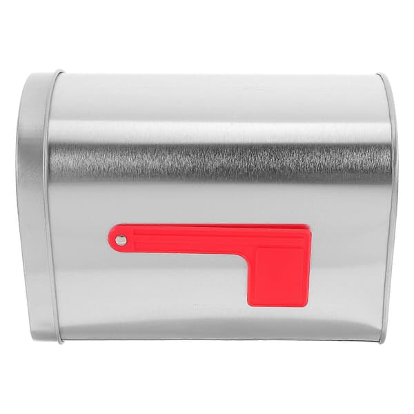 Tinplate Mailbox Toy, Rectangular Shape for Kids, Boys, Girls, DIY Crafts, Greeting Card Exchange, 1-Pack