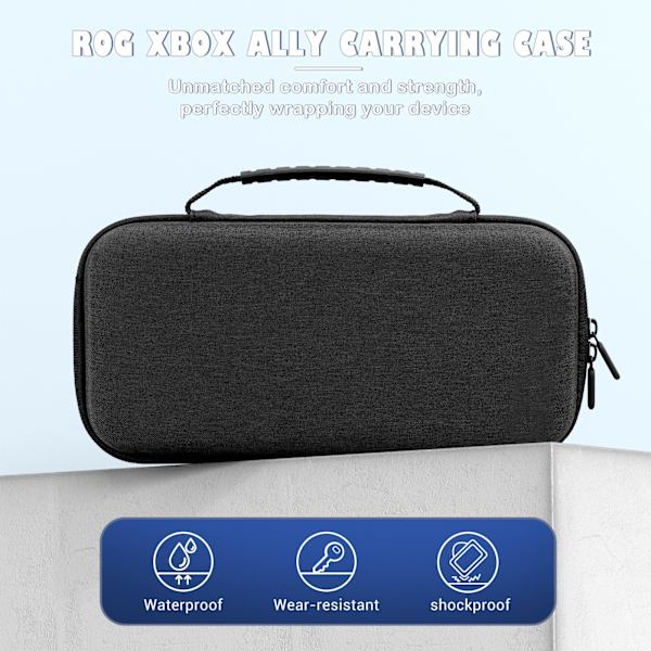 ROG Xbox Ally X Handheld Console Carrying Case - EVA Hard Shell Protective Travel Case