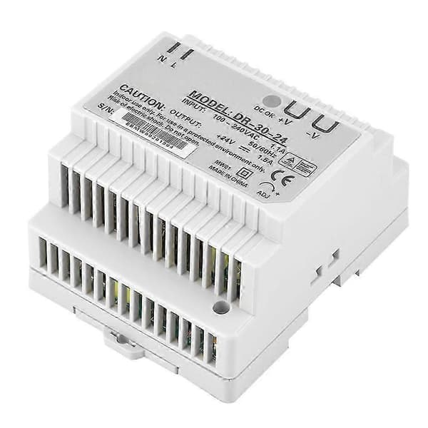 DR-30-24 30W Single Output 24V DIN Rail Power Supply AC/DC Switching Power Supply [DB]