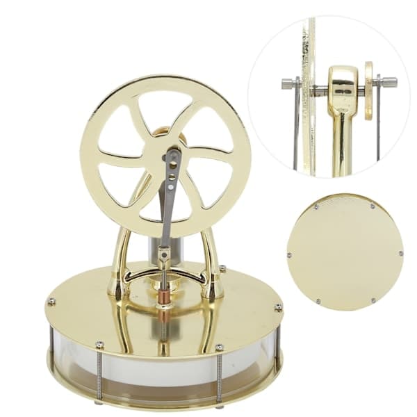 Low Temperature Stirling Engine Model Steam Engine Scientific Experiment Educational Toy