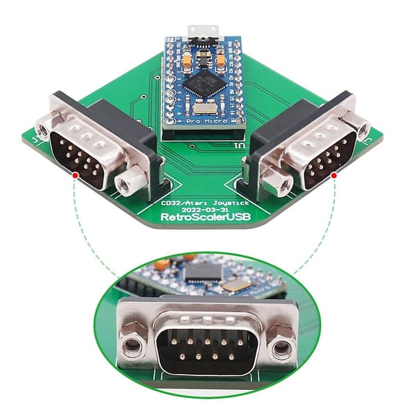 USB-adapter Kontroller Konverter Adapter For Segacd32 Spillkonsoll