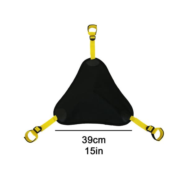 2-pak kraftige sorte stativ sandposer, fotografiske stativ sandposer, lysstativ (sort)