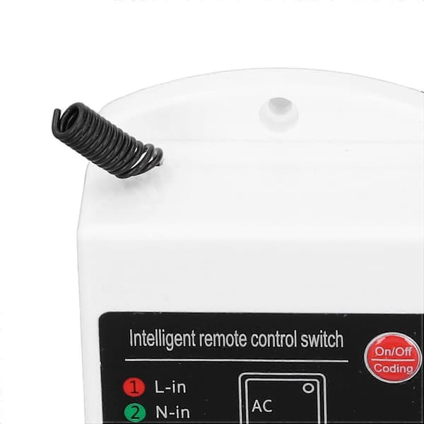 Remote Control Switch 3 km Control Range Wireless Remote Control Switch for Water Pump Motor Garage Door AC38