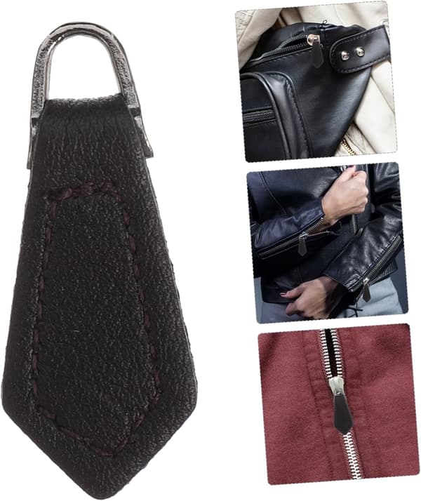 Leather Zipper Fixer Replacement Zippers for Backpacks Sportswear