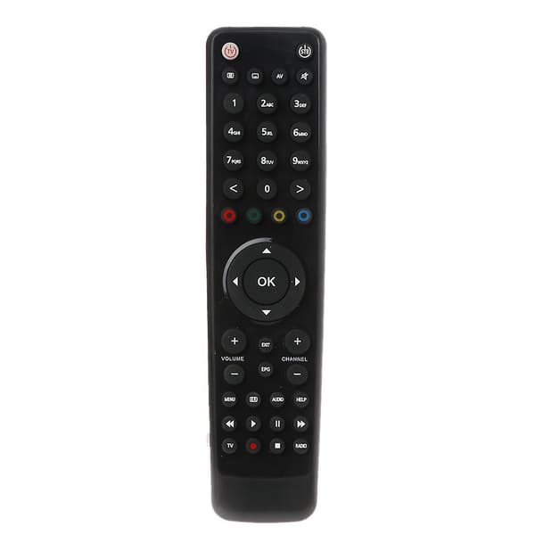 Replacement Remote Control with Light for Satellite Receiver Compatible with Vu+ Solo 2/meelo Se/vu Solo2 Se Sat-TV Box [DB]