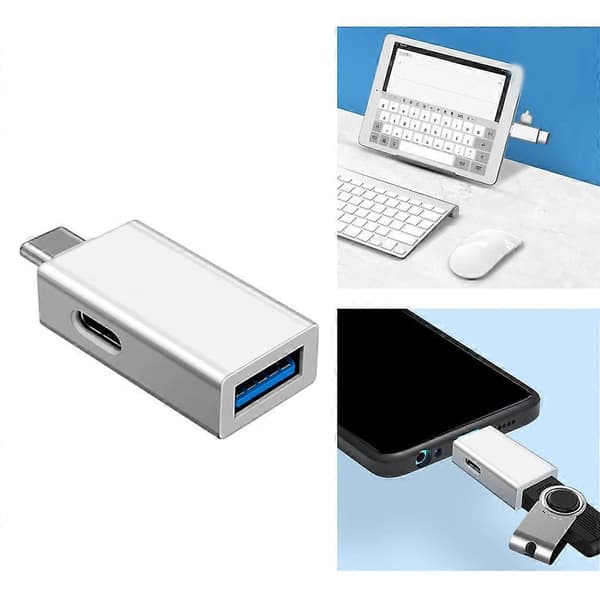 USB C Han Til USB 3.0 Hun Konverter OTG Adapter til Telefon Laptop Mus