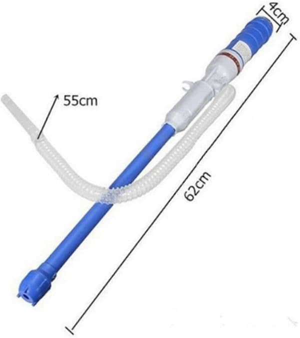 Automatic Liquid Transfer Pump, Electric Siphon Pump with Flexible Suction Hose System, Portable Pump for Water, Fuel, Gas and More Liquids (D-4-)