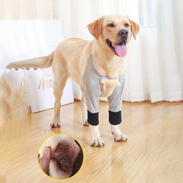Armbåge Skydd Pad Mjuk Andningsbar Smärtlindring Axelstöd Armbåge Pads Hund Pads (L)