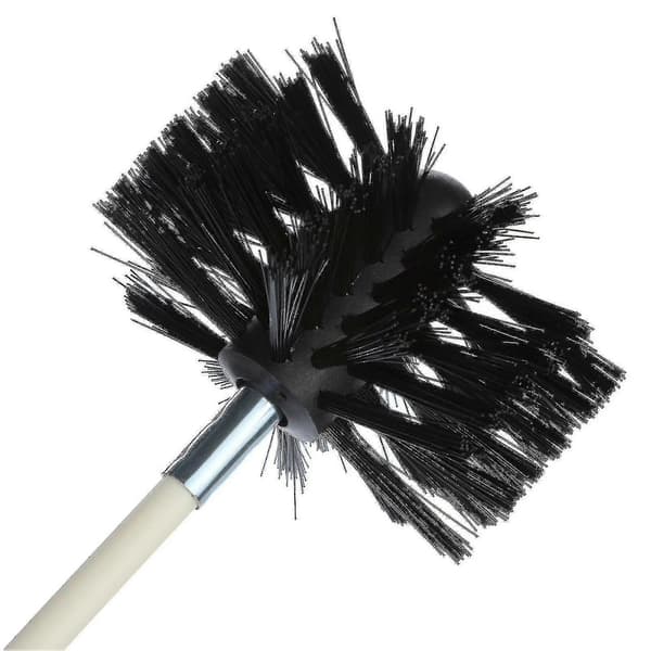 1 Set Practical Chimney Brush with Flexible Rod Nylon Electric Drill Chimney Cleaning Brush Kitchen Accessories