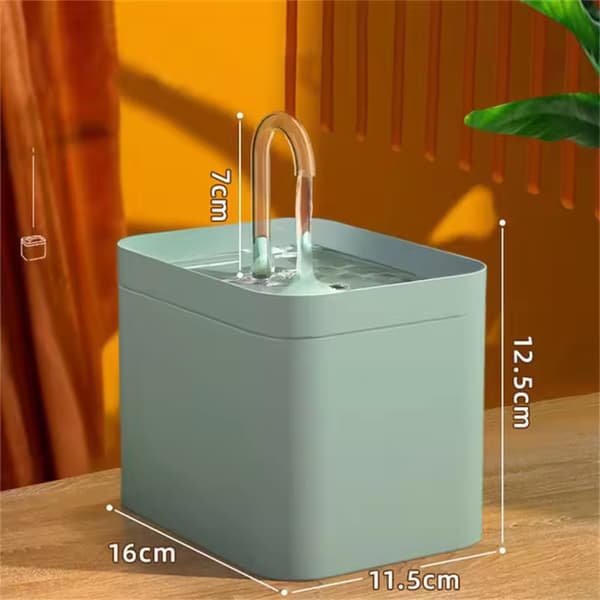 Automatic Pet Filter Water Dispenser, Silent Electric Cat Wa