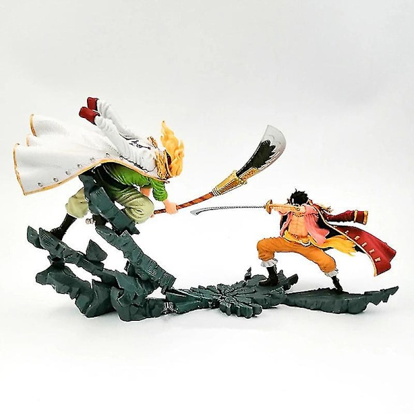 10cm One-Piece Actionfigur Duel Series Samleobjekt PVC Modellleketøy Statueno boks Edward Newgate