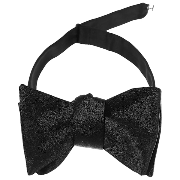 Sløyfe for menn, svart sløyfe, herre sløyfe, svart sløyfe for menn, sløyfe for menn, svart sløyfe, svart Black 91X6.5CM