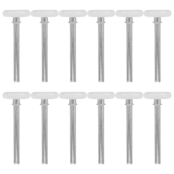 Replacement Wheels for Garage Doors Sliding Door Pulley Roller for Residential Use Smooth Operation Round 12pcs