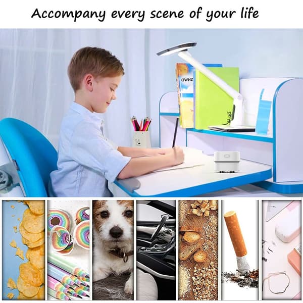 Desktop Vacuum Cleaner Mini Portable Cleaning Machine Creative Desktop Keyboard Wireless Intelligent Sweeping Robot
