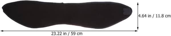 Dobbeltlags Fleece Pandebånd 3 Stk til Sport Sort