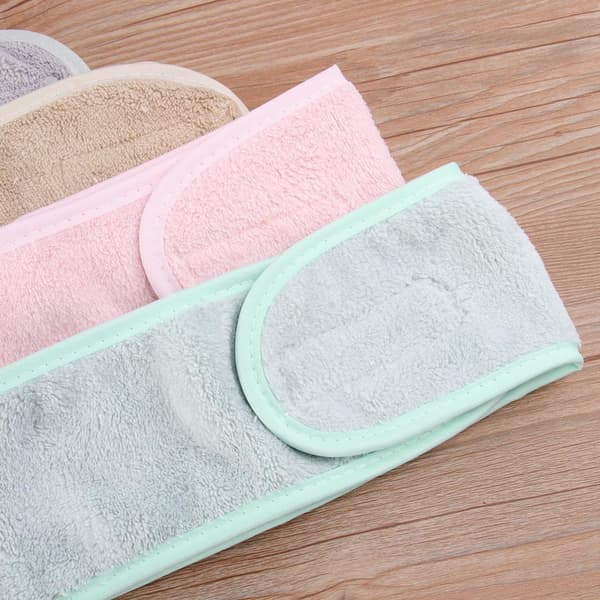 4 stk. justerbart stofpandebånd til kvinder Yoga Sport Makeup