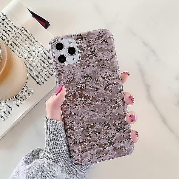 Iskunkestävä IMD Camouflage TPU Suojakotelo iPhone 12 Minille (vihreä)