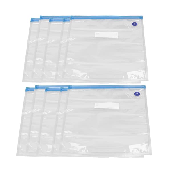 3D Printer Filament Vacuum Storage Bags Set 10 Pieces Hand Pump Sealing Clip Prevent Oxidation Secure Storage
