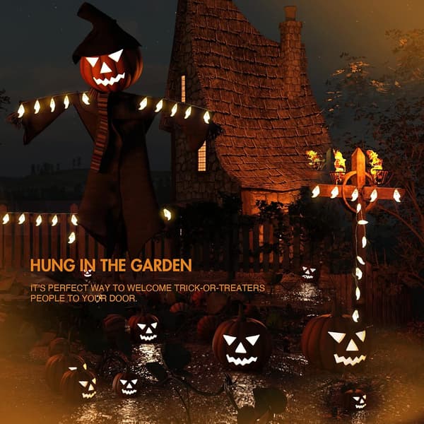 Halloween-valosarja, LED-kummitusvalot ulkokoristeluun