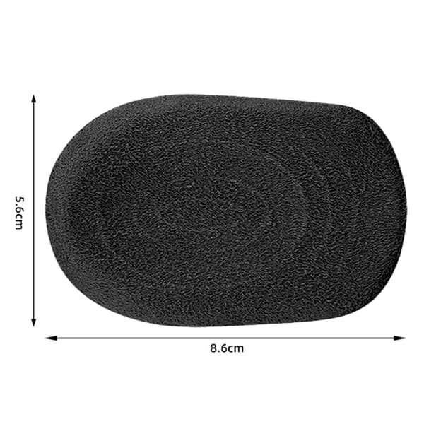 Heel Insoles for Heel Spurs Black Black 68