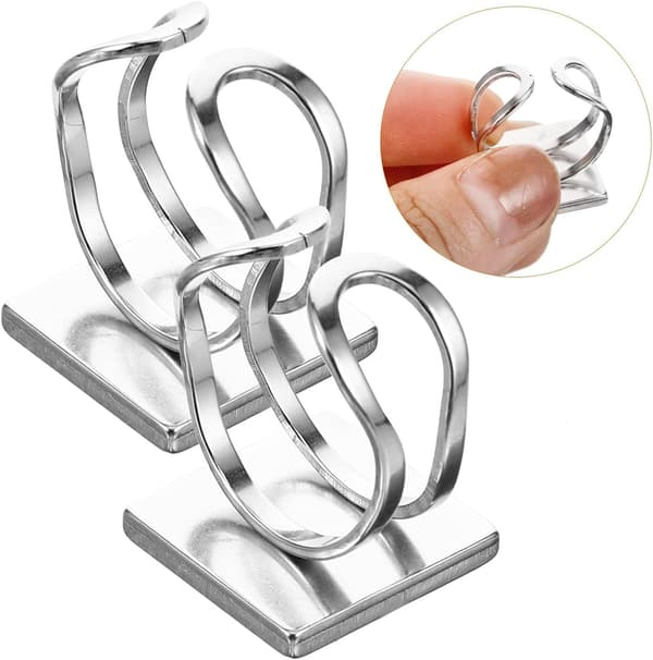 Justerbare ringemner i rustfritt stål ringbase for DIY smykkefremstilling for cabochoninnstillinger håndverksmaterialer