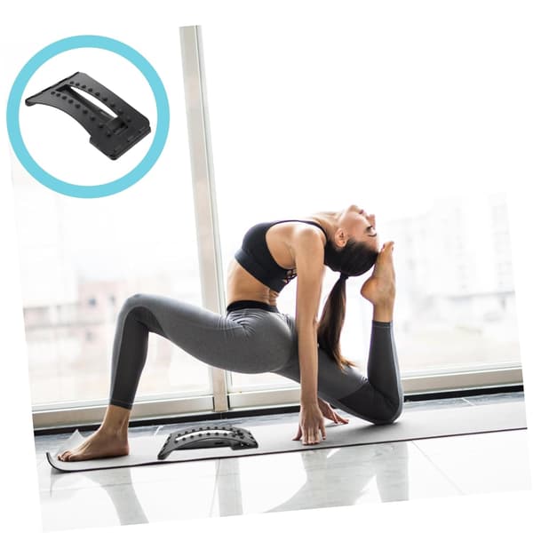 Back Arch for Spinal Adjustment and Lumbar Support Ergonomic Waist Stretching Device for Back and Posture