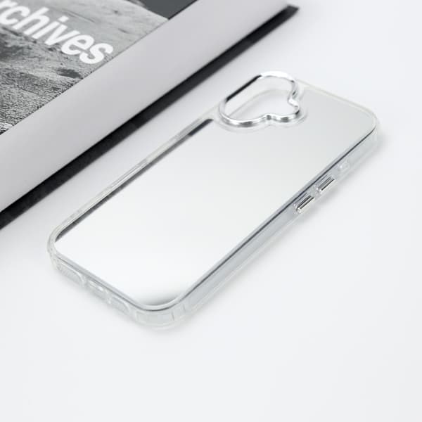 Peilikotelo iPhone 16 (6.1\") - Kirkas TPU+PC-suoja