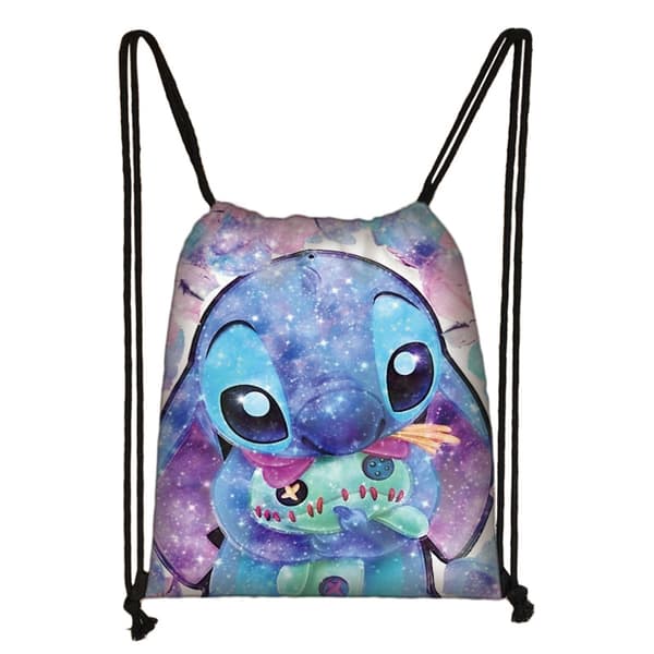 Stitch-reppu kiristysnyörillä lapsille - 18