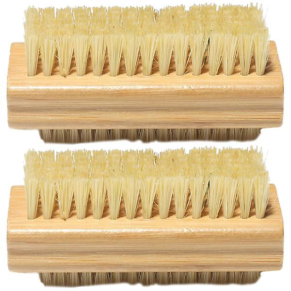 2 kpl Puhdistava Silitys Nail Manikyyri Harja Sormi Kynsi Harja Kynsi Harjat Puhdistava Kynsi Harja 9.5X4.5X4CM 9.5X4.5X4CM