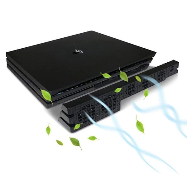 PS4 Pro Turbo viftekjøler ekstern kjølevifte USB 5 kjøling