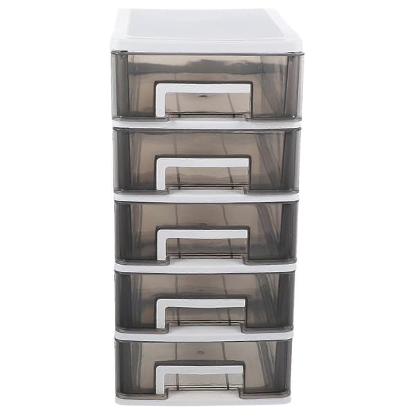 Multilayer Desktop Drawer Organizer Table Transparent Storage Box Household Small Cabinet