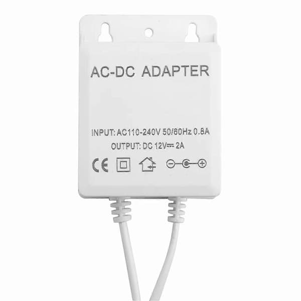 AC 110-240V Input DC 12V Output Power Supply EU Plug Waterproof Charger for CCTV Security AHD Analog Ip C