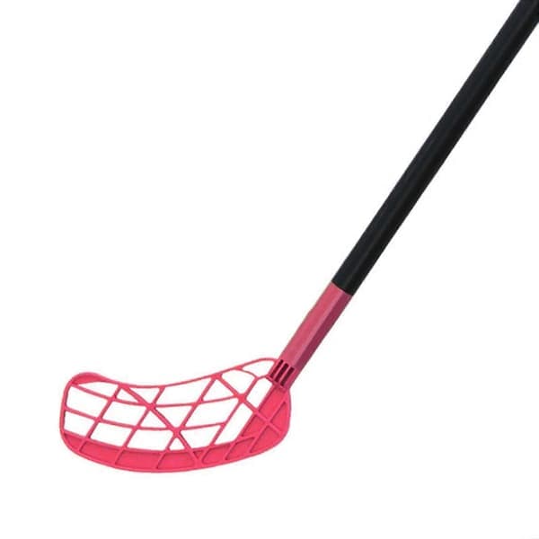 Lasten salibandymaila maahockeymaila ulkoharjoitteluun vihreä punainen 85 cm