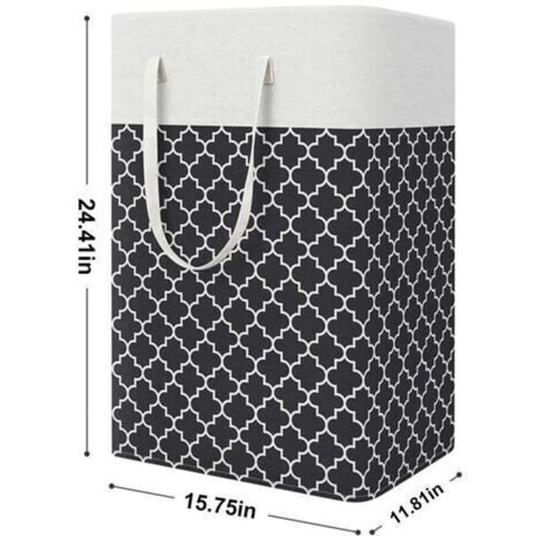Dirty Laundry Hamper, Large Laundry Basket, 75L Organizing Baskets for Clothes Storage, Foldable Fabric Laundry Bag Laundry Hamper