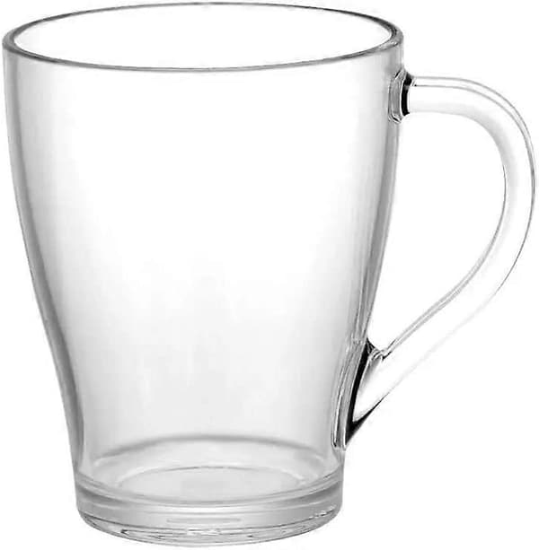 Set med 2 tekaffekoppar 260 ml tål diskmaskin, frys och mikrovågsugn