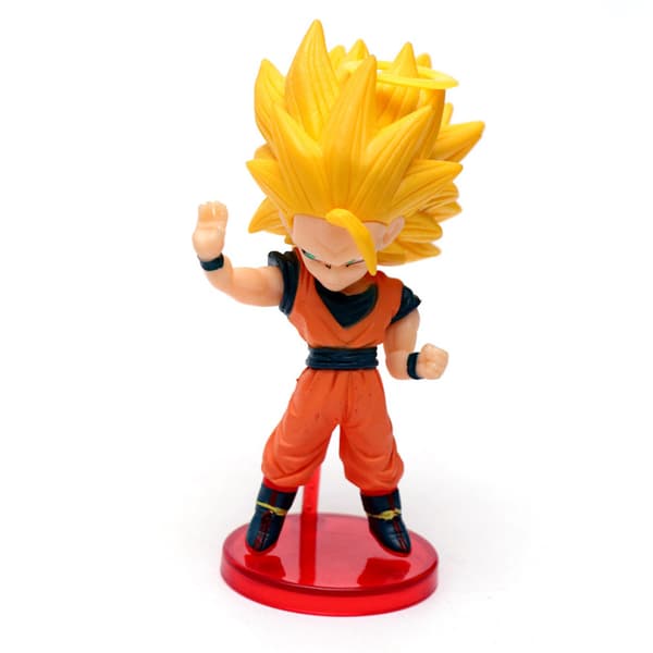6 stk. Dragon Ball Figur Legetøj Vegeta Anime Dukkemodel