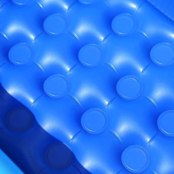 Inflatable Rectangular Pool for Kids and Adults 120cmx83cm, Above Ground Rectangular Family Pools for Outdoor Garden Use