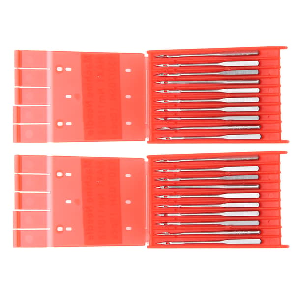 20 Pcs Sewing Machine Needles Universal Household Sewing Tools with Storage Box for Tailors Nm110/18 0.1 0.1