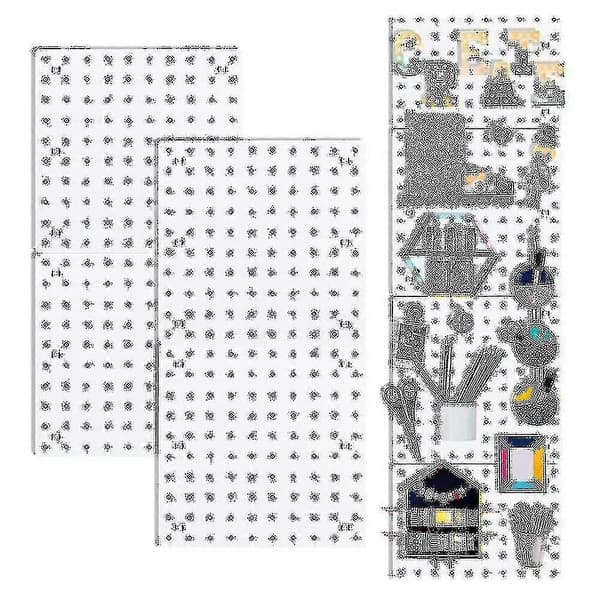 Pegboards, Wall Organizer Panels, Boards for Wall, Craft Room, Kitchen, Garage, Living Room, Bathroom