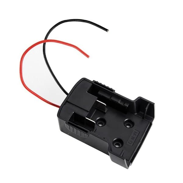 18V Shore Power Connector Battery Adapter with 14 AWG Wire Terminals Adapter Tool Accessories