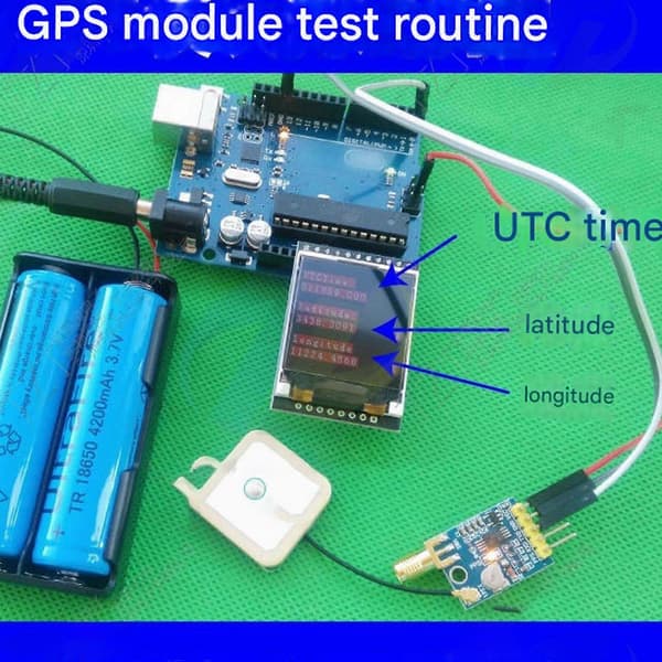 NEO-M8N GPS Module UBLOX Navigation Board for Flight Control 1Hz 5V/3.3V
