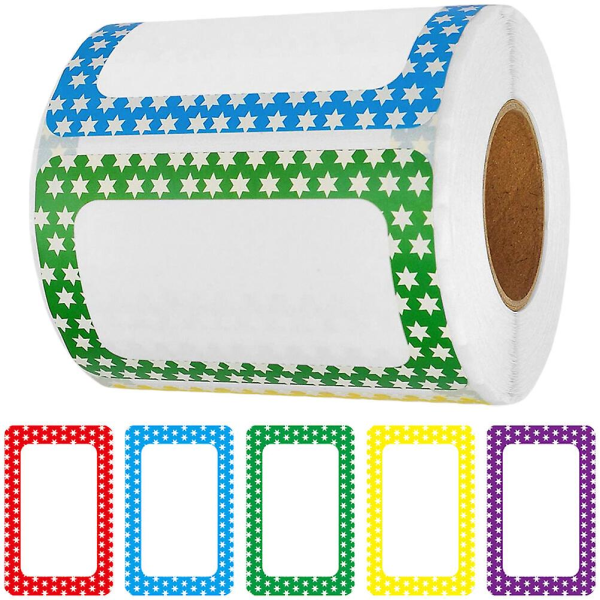 Kontor Stickers Sortering Forseglings Stickers Klæbende Forseglings Stickers Navn Markering Dekaler Diy Navn Stickers 8.8X5.8CM 8.8X5.8CM