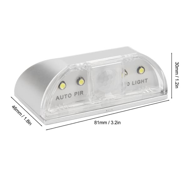 LED Door Keyhole Light Battery Operated PIR Motion Sensor Night Light