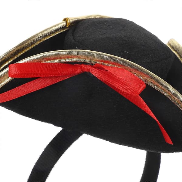 Cosplay Pirathatt Pannebånd Egnet For Halloweenfester Perfekt For Menn Og Kvinner Med Materiale 2stk