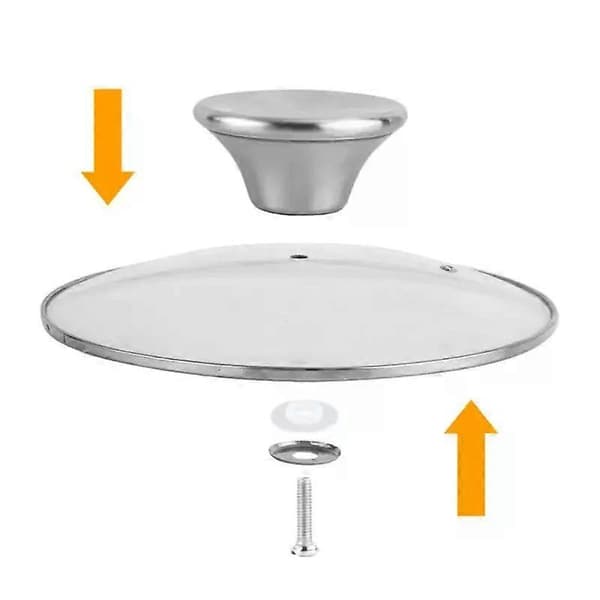 Pot Lid Knobs Dishwasher Oven Knob Stainless Steel Pot Lid Handle Replacement Kits Cookware Lid 1pc 1pc