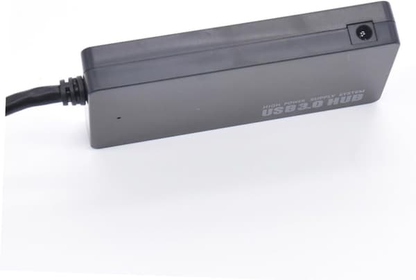 USB-enhedsforbindelse 4 USB-hubporte USB-splitter USB-port til smartphone USB-adapter Sort