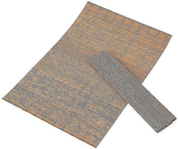 2-pack placemats for dining table Bamboo placemats Eco-friendly placemats Heat