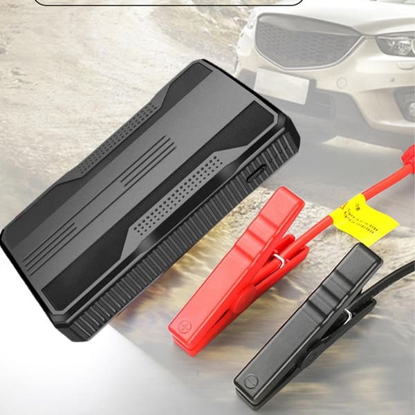 Portable 12V Vehicle Starter, Automatic Car Battery Starter, Compact Reliable Backup Power Bank for Car Start