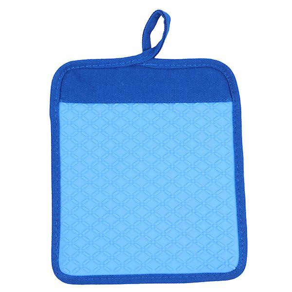 Keittiön tasku-uuninhansikkaat Lämpökestävät uuninhansikkaat Keittiön kuuma alusta Uuninhansikkaat Sininen 21X18X0.5CM Blue 21X18X0.5CM