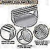 Burger Smasher Tool - Smooth and Non-stick Surface - Round Utensil for Grilling Meat Patties